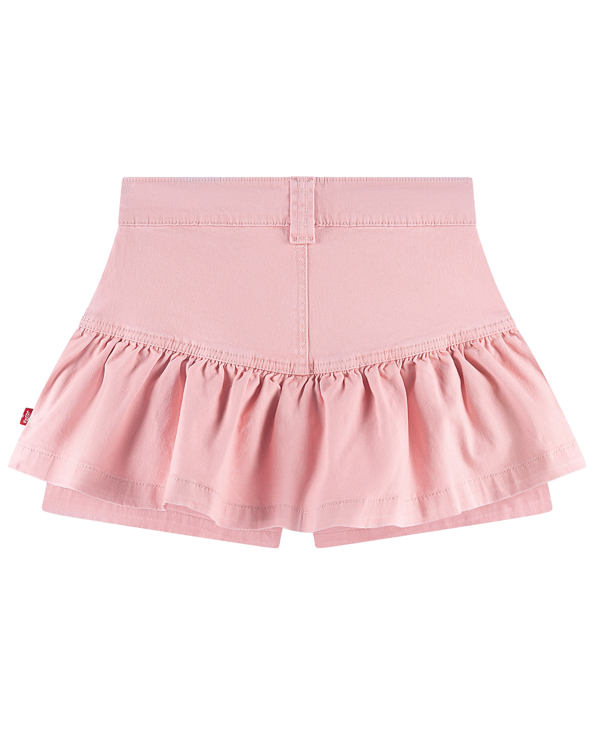 Levi's Girls' 7-16 Ruffled Scooter Skort - Powder Pink