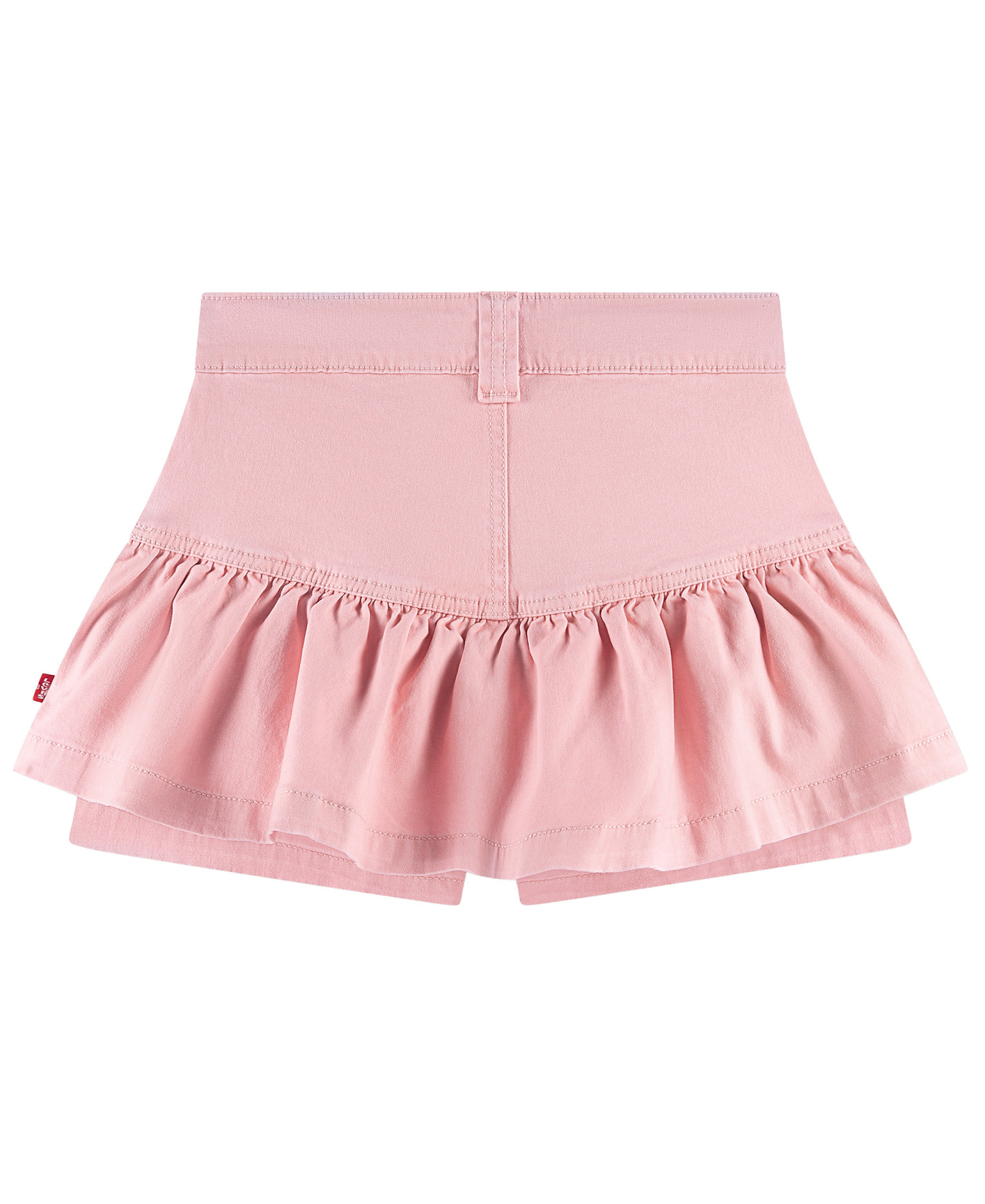 Levi's Girls' 7-16 Ruffled Scooter Skort - Powder Pink