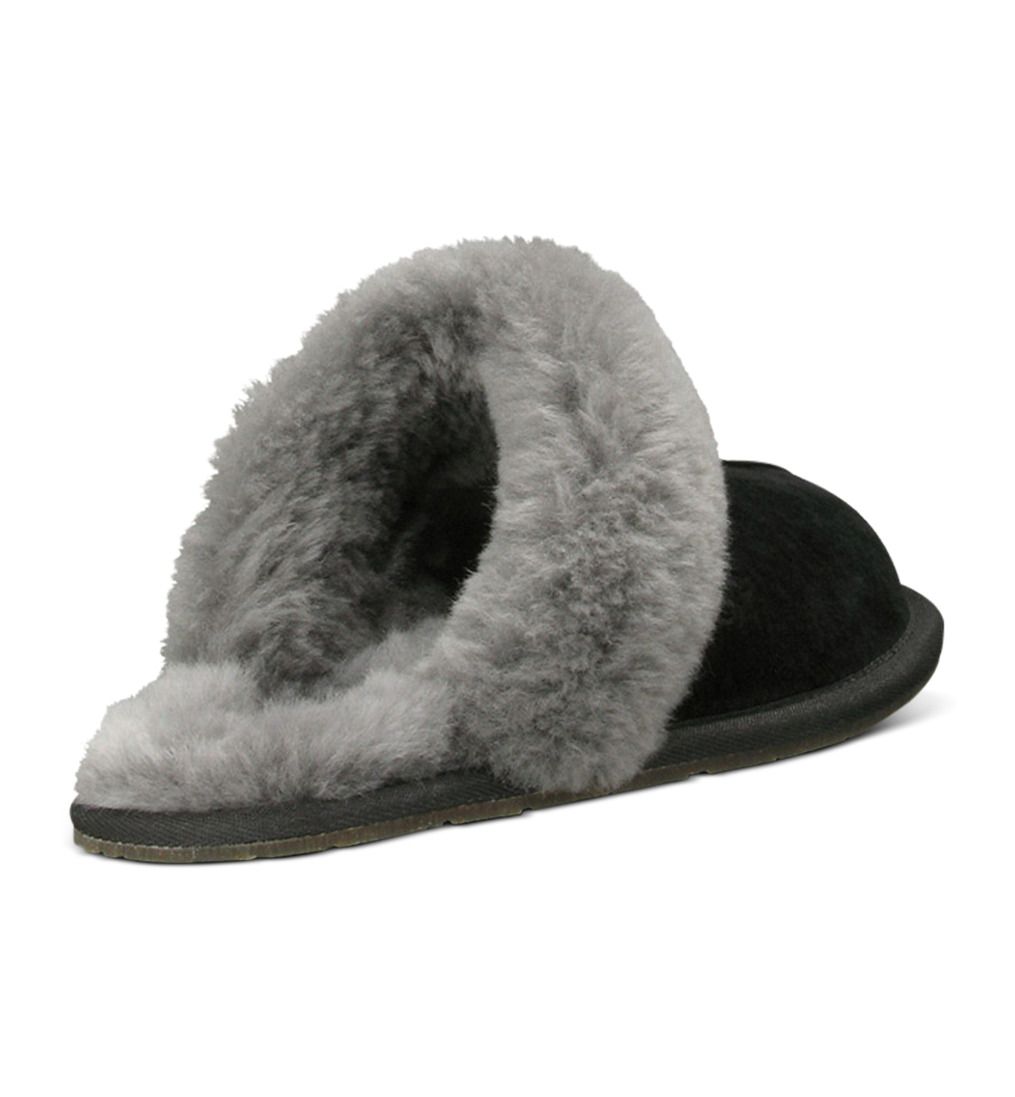 UGG® Women's Scuffette II Slip-On Slippers - Black/Gray