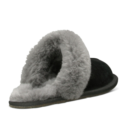 UGG® Women's Scuffette II Slip-On Slippers - Black/Gray