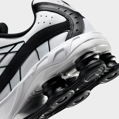 Men's Nithtke Shox Ride 2 Casual Shoes - White/White/Black/Black - Detail shot