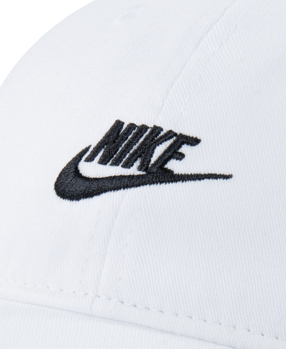 Nike Boys' and Girls' 4-7 Futura Classic Baseball Cap - White