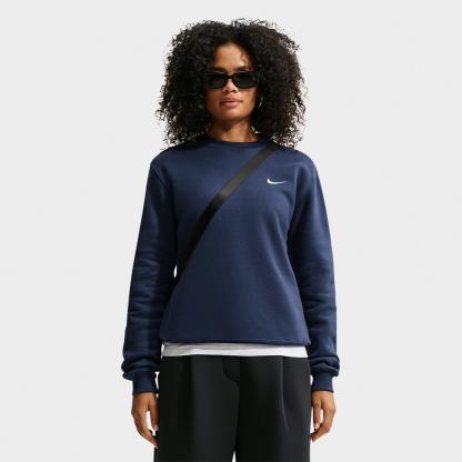 Women's Nithtke Studio Fleece Medium Weight Crewneck Sweatshirt - Midnight Navy/Sail