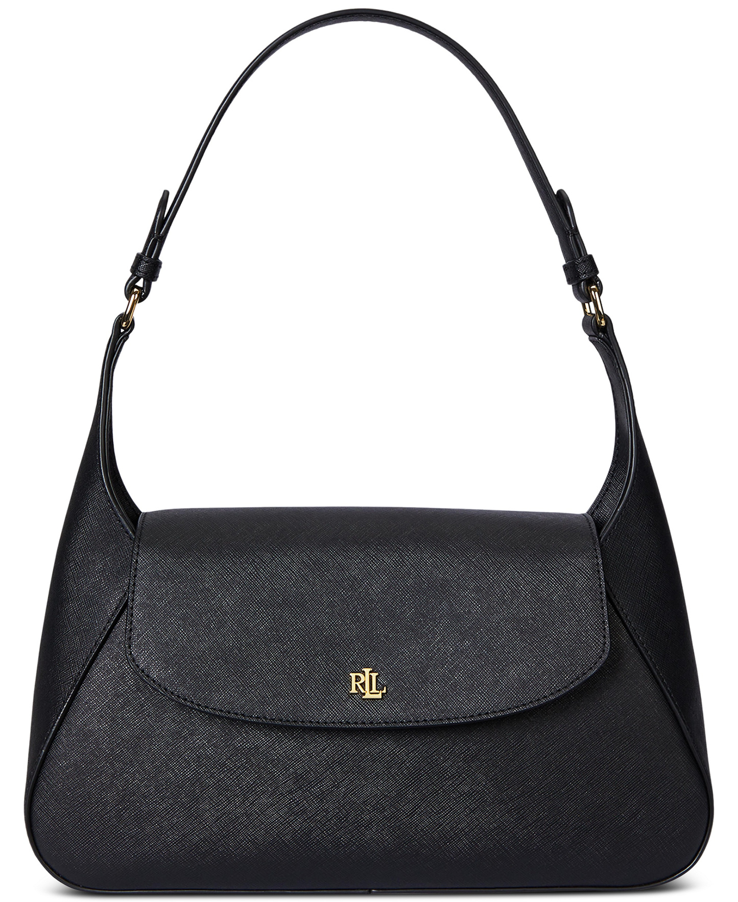 Lauren Ralph Lauren Schylar Small Slim Shoulder Bag - Black