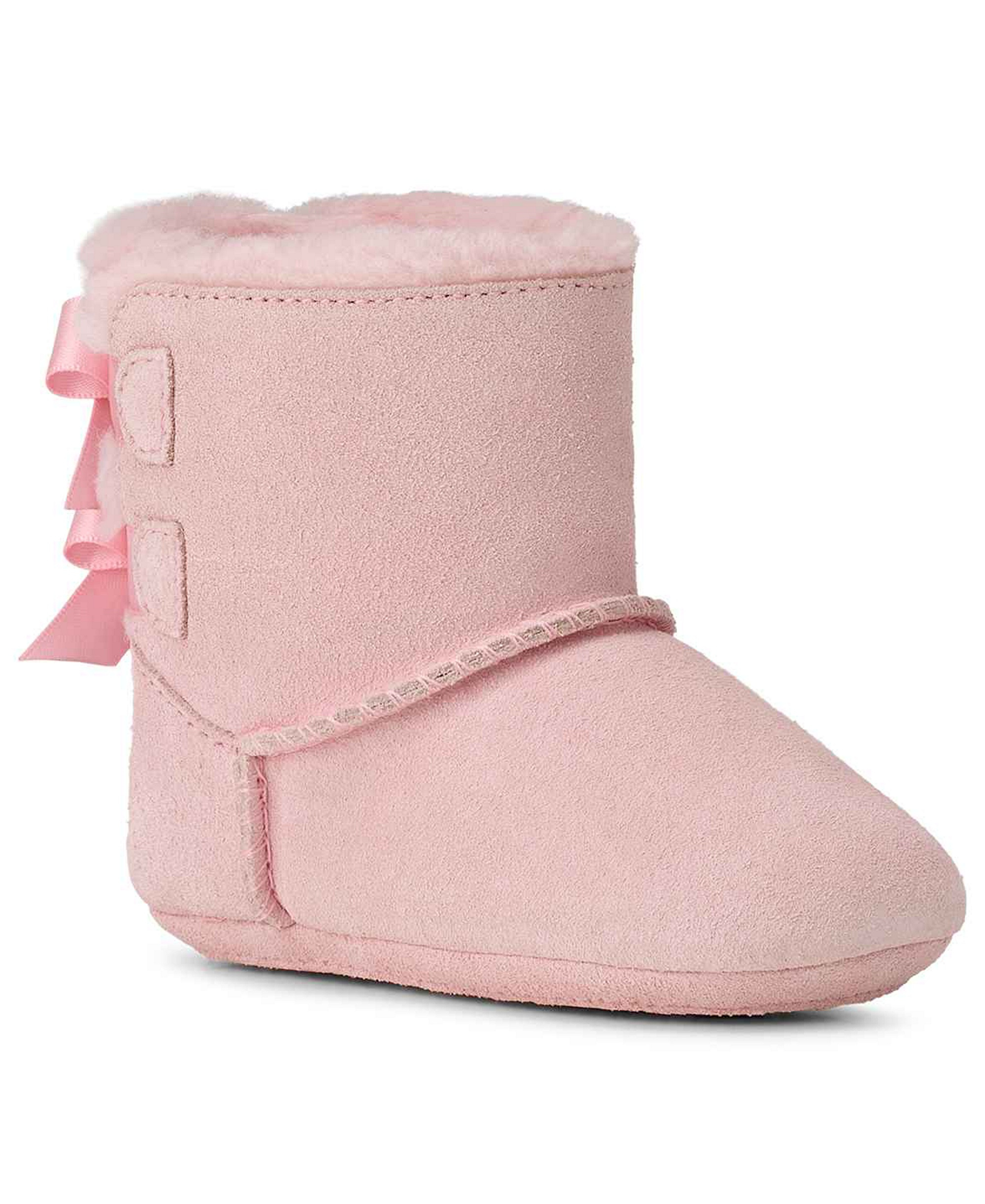 UGG® Baby Bailey Bow Booties - Ribbon Candy