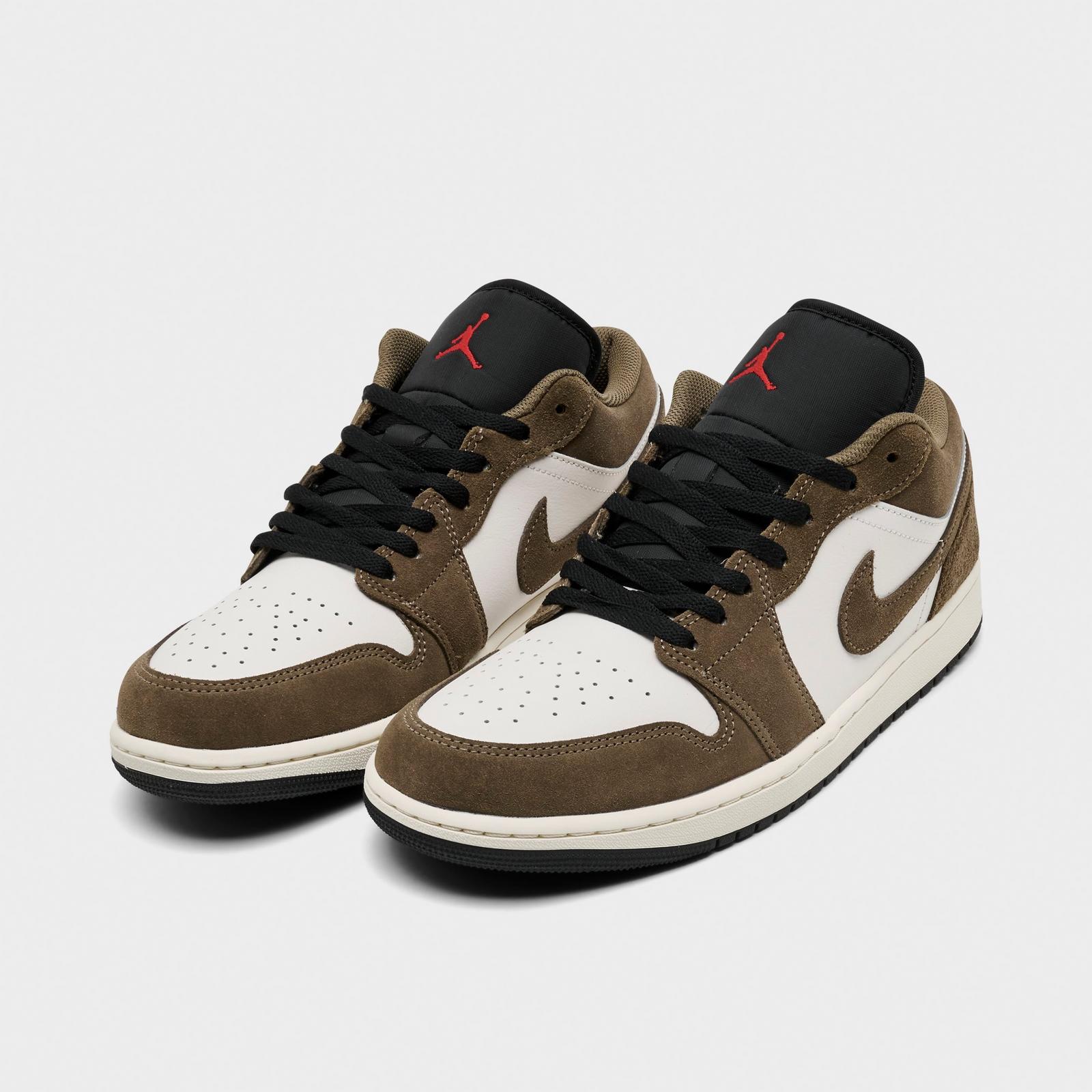 Men's Air Jordan Retro 1 Low Casual Shoes - Palomino/Phantom/Sail/Black - view 2