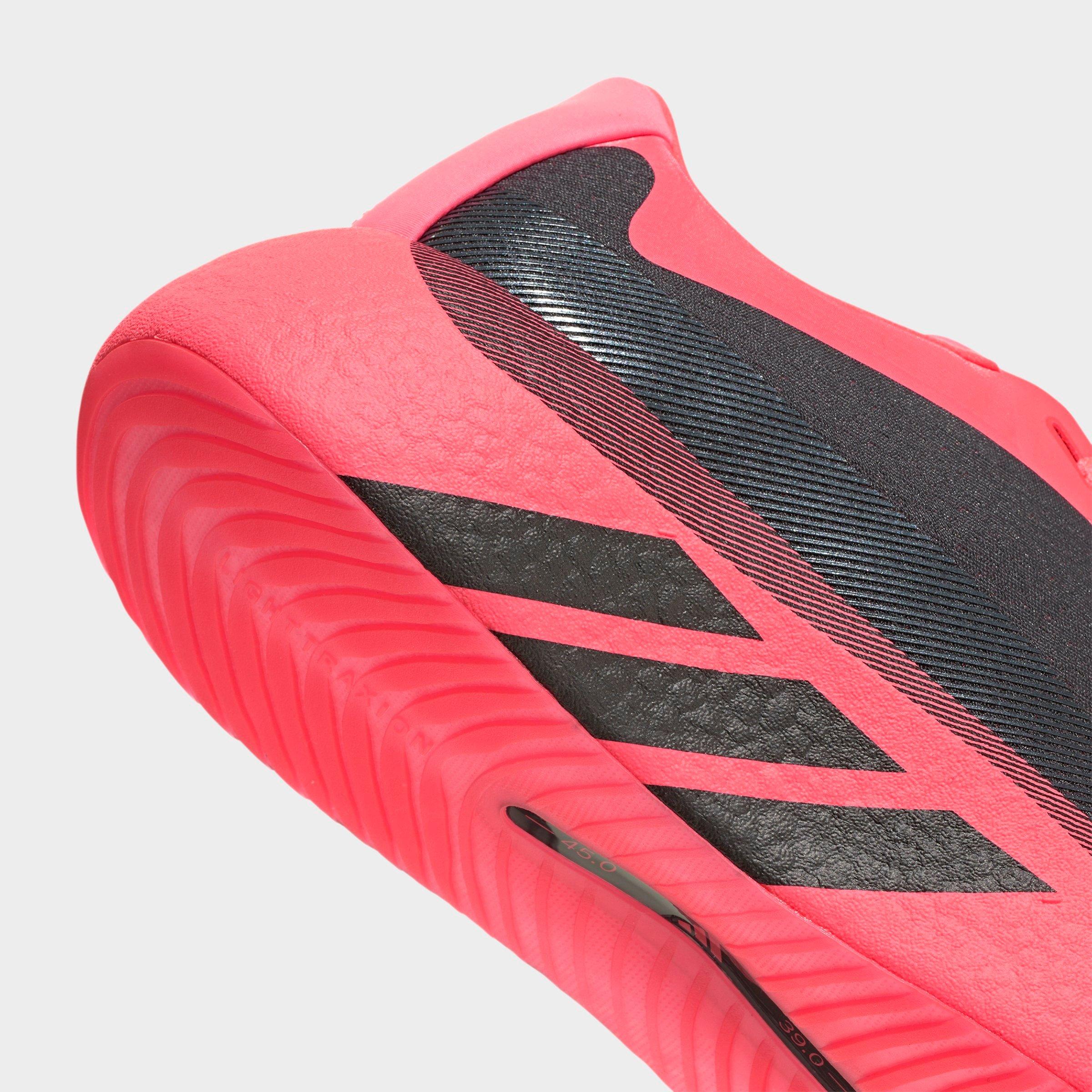 Men's adidas Hyperboost Edge Running Shoes - Part 1 - Solar Turbo/Carbon/Solar Turbo - Detail shot