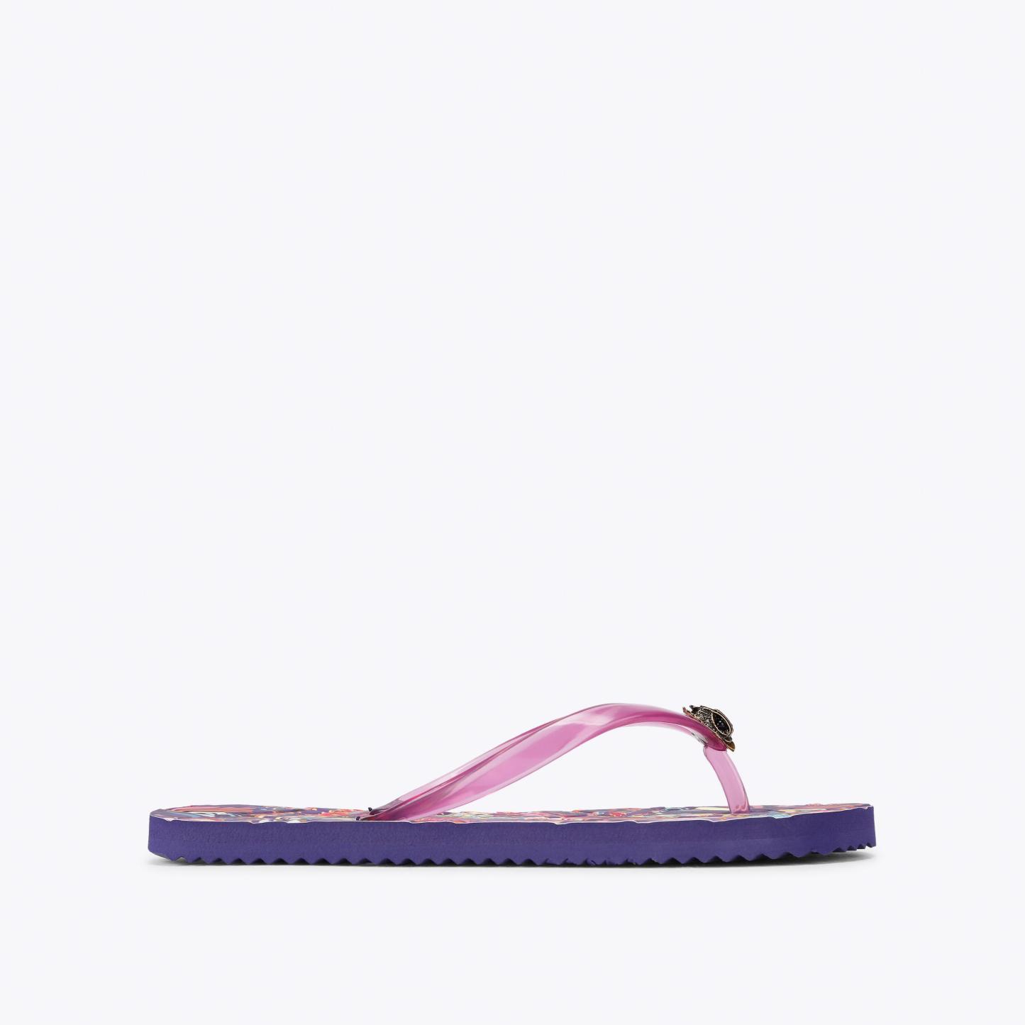 Kurt Geiger London Kensington Flip Flop Sandal - Purple