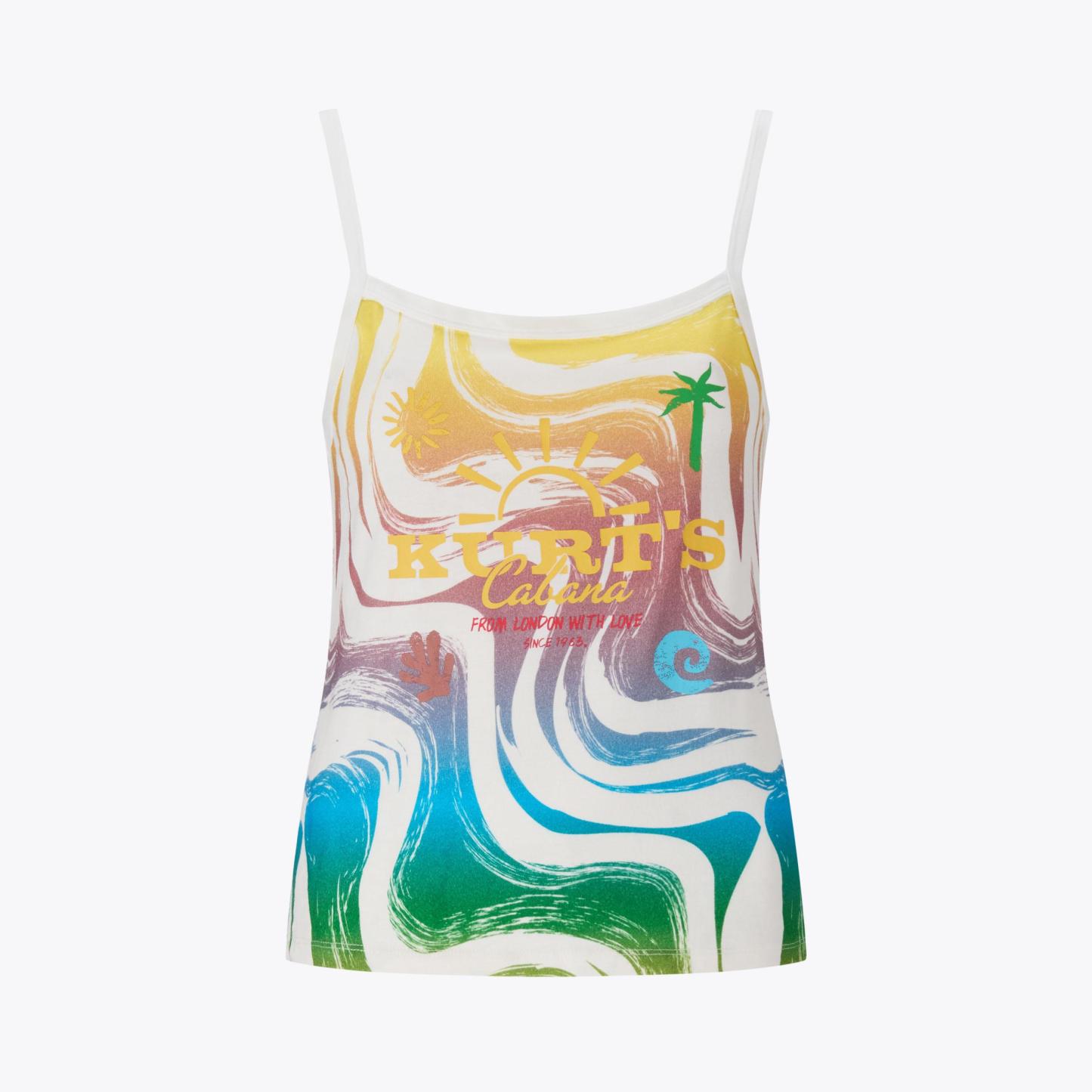 Kurt Geiger London Kurt's Cabana Cami Top - Multi Colored