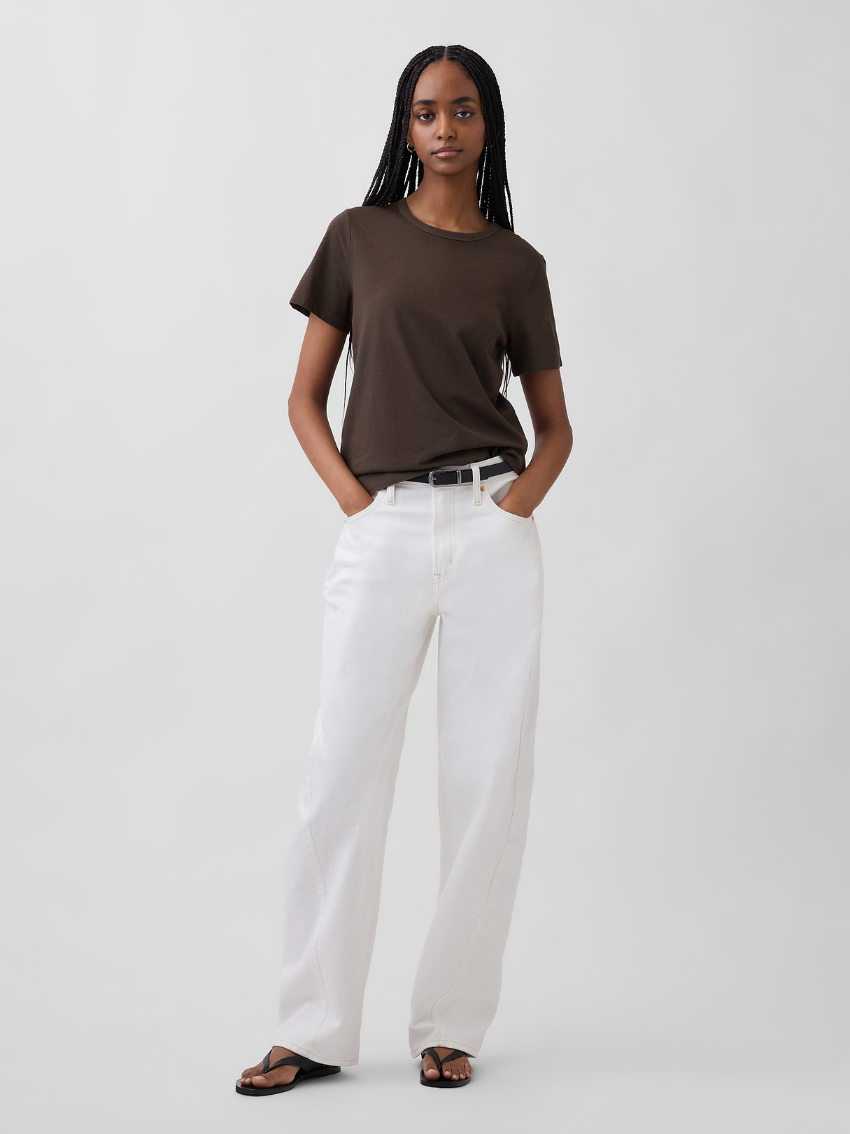 Organic Cotton VintageSoft T-Shirt - Terra brown