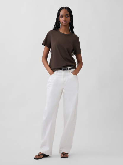 Organic Cotton VintageSoft T-Shirt - Terra brown