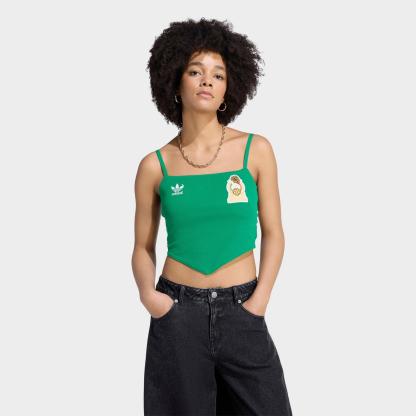 Women's adidas Originals Mexico Reconstructed Bringback Jersey - Green - view 1