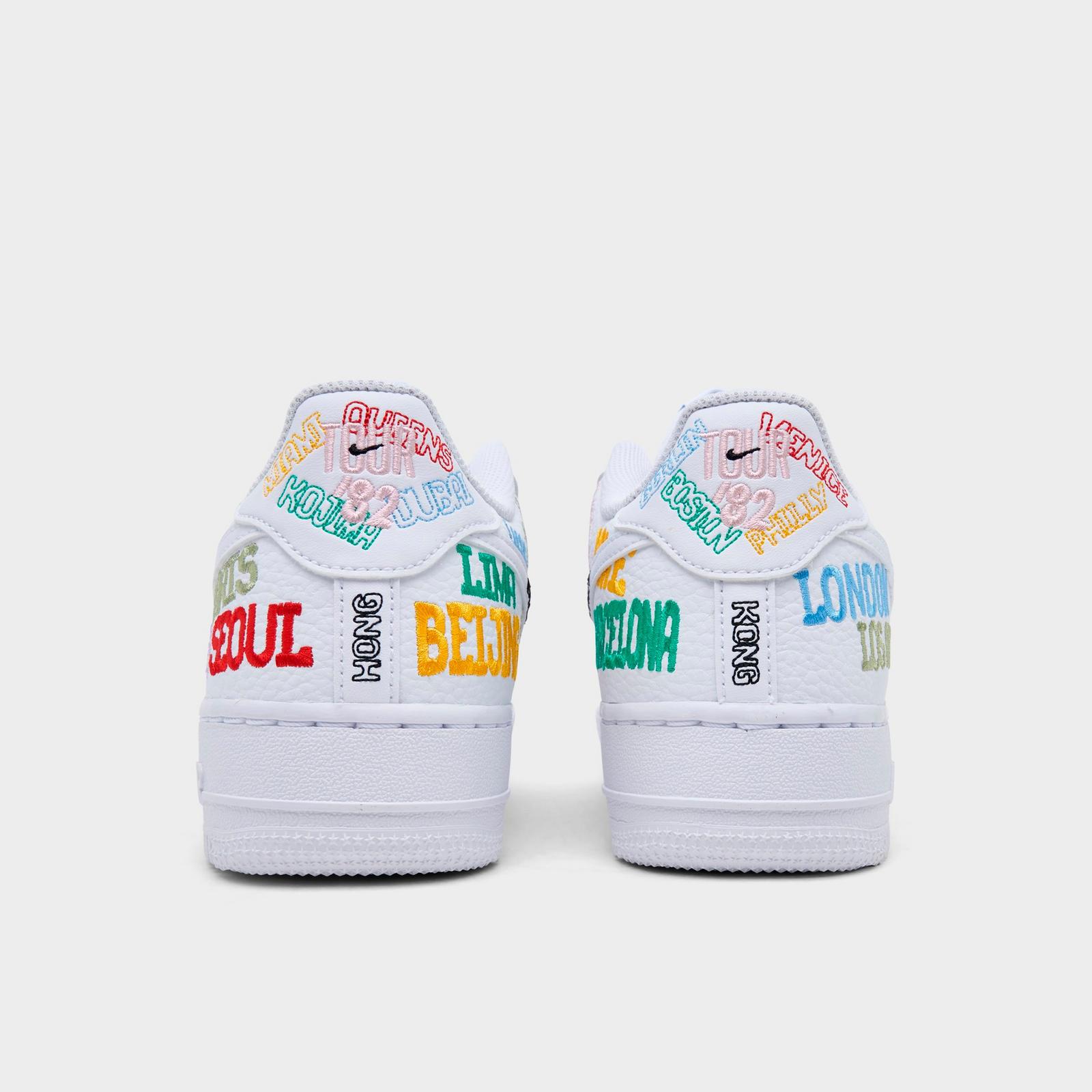 Big Kids' Nike Air Force 1 LV8 Casual Shoes - White/White