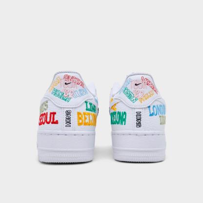 Big Kids' Nike Air Force 1 LV8 Casual Shoes - White/White