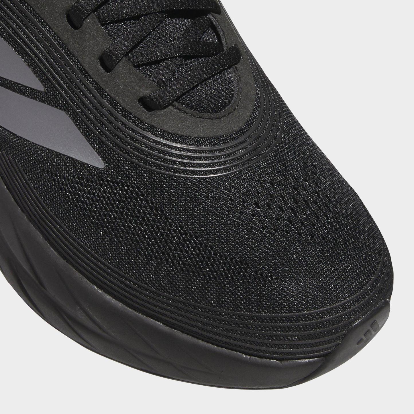 Men's adidas Adipure Shift Running Shoes - Core Black/Iron Metallic/Core Black - Detail shot