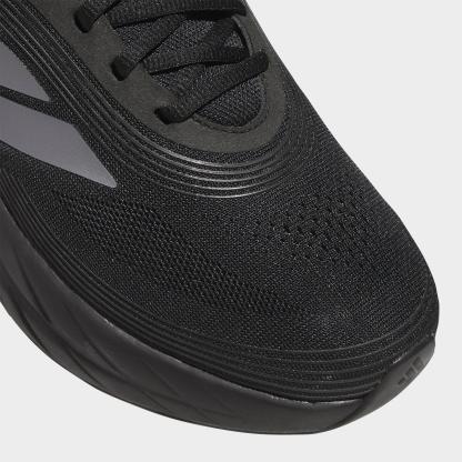 Men's adidas Adipure Shift Running Shoes - Core Black/Iron Metallic/Core Black - Detail shot