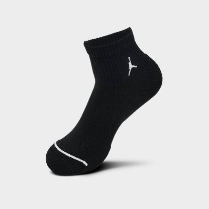 Jordan Everyday Ankle Socks (3-Pack) - Black - view 3