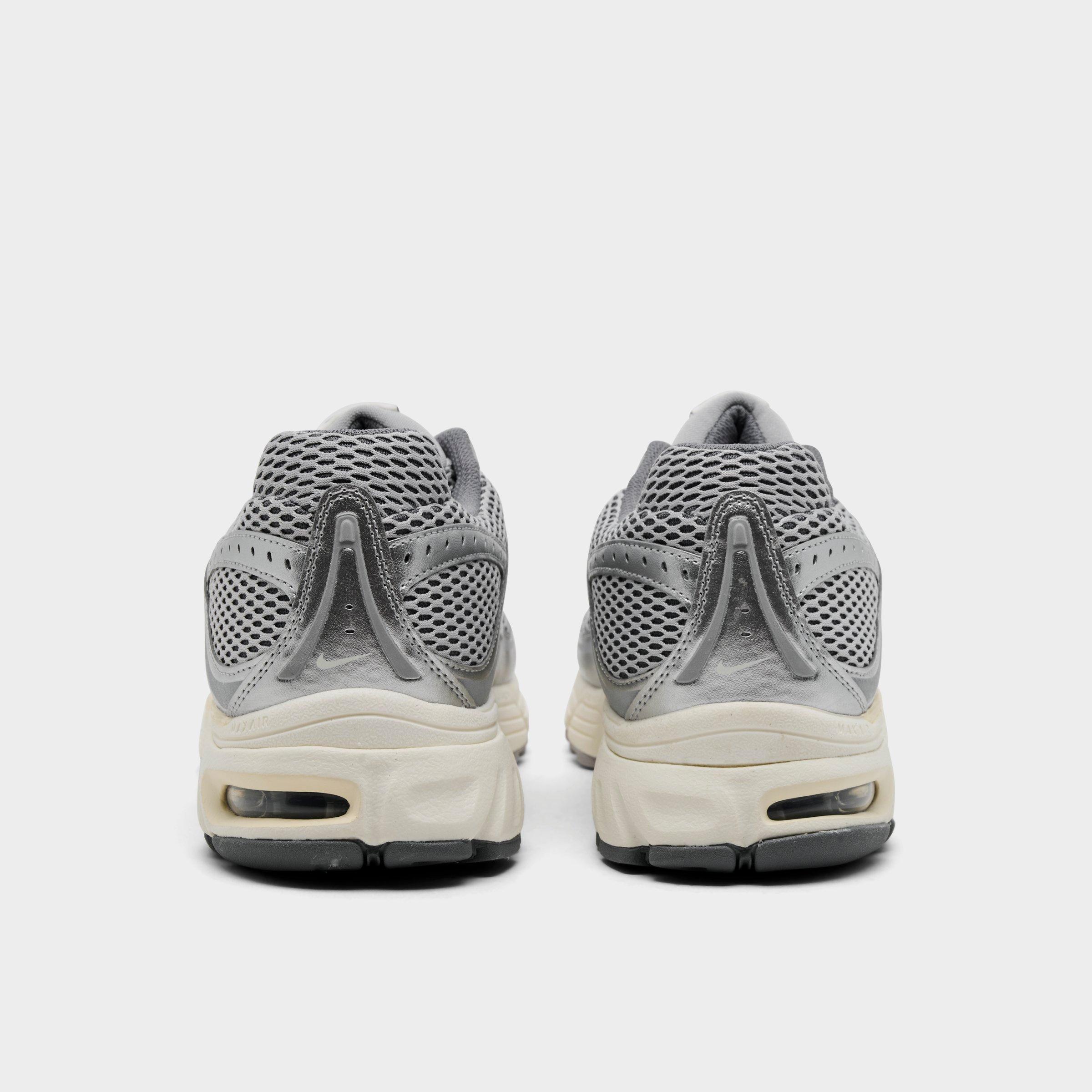 Men's Nithtke Air Max Moto 2K Casual Shoes - Light Smoke Grey/Sail/Cool Grey/Coconut Milk/Metallic Silver - Back view