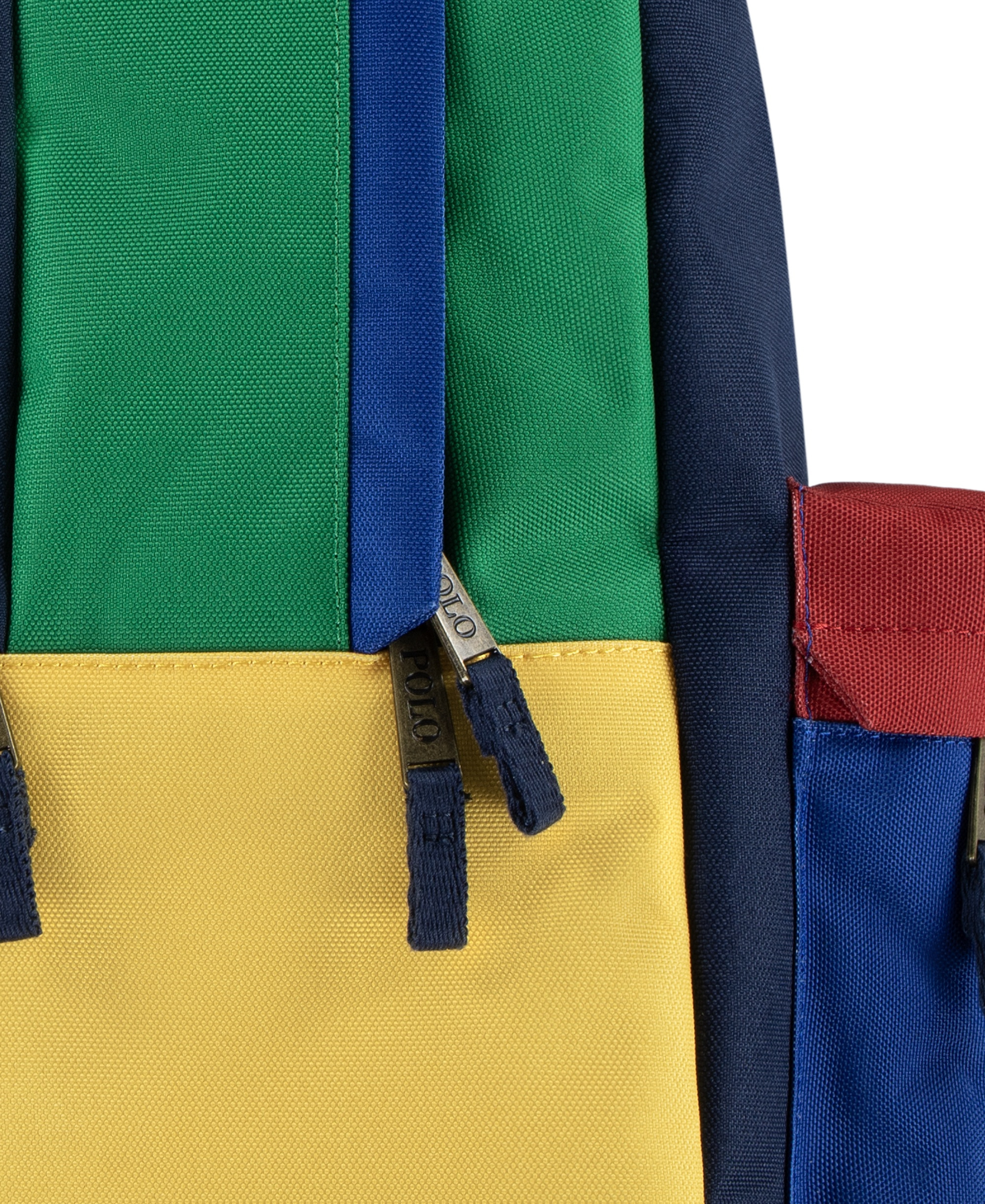 Polo Ralph Lauren Boys' and Girls' Embroidered Pony Color Backpack - Navy/Blue/Multi