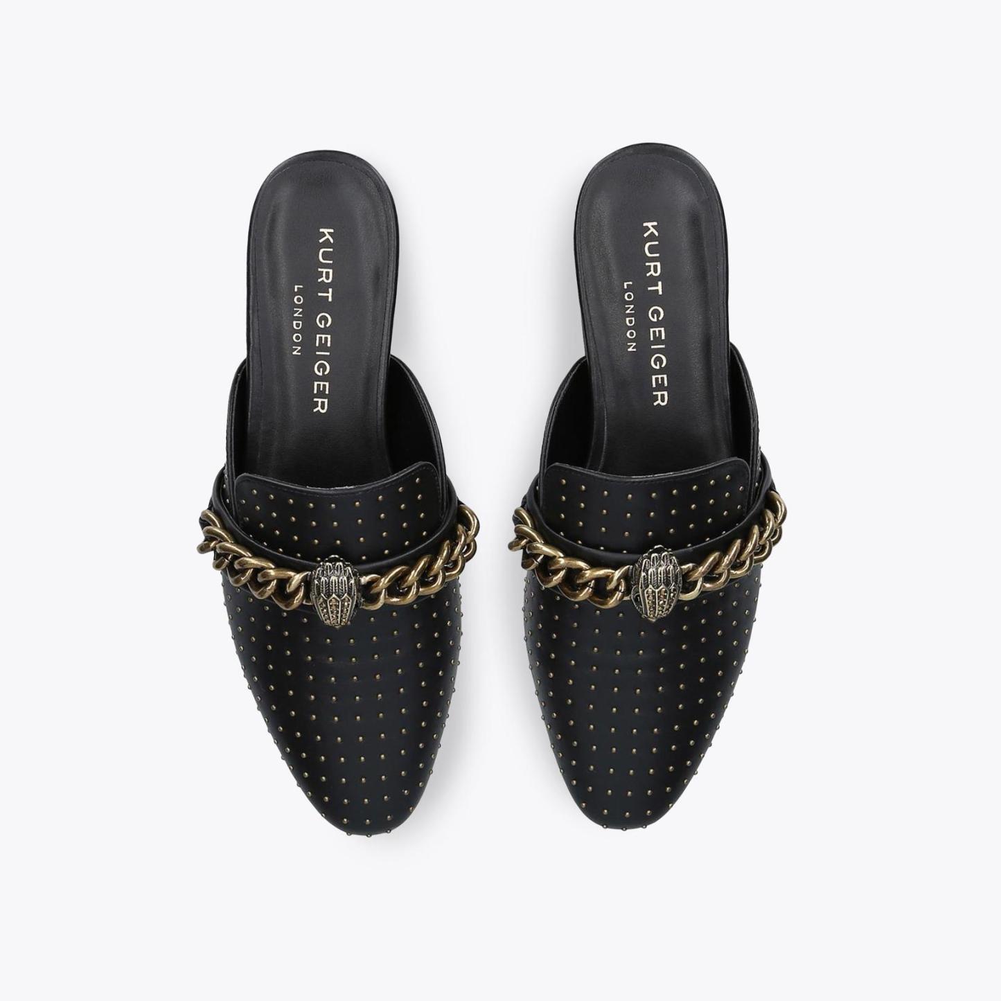 Kurt Geiger London Chelsea Mule - Black - view 3