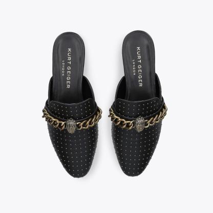 Kurt Geiger London Chelsea Mule - Black - view 3