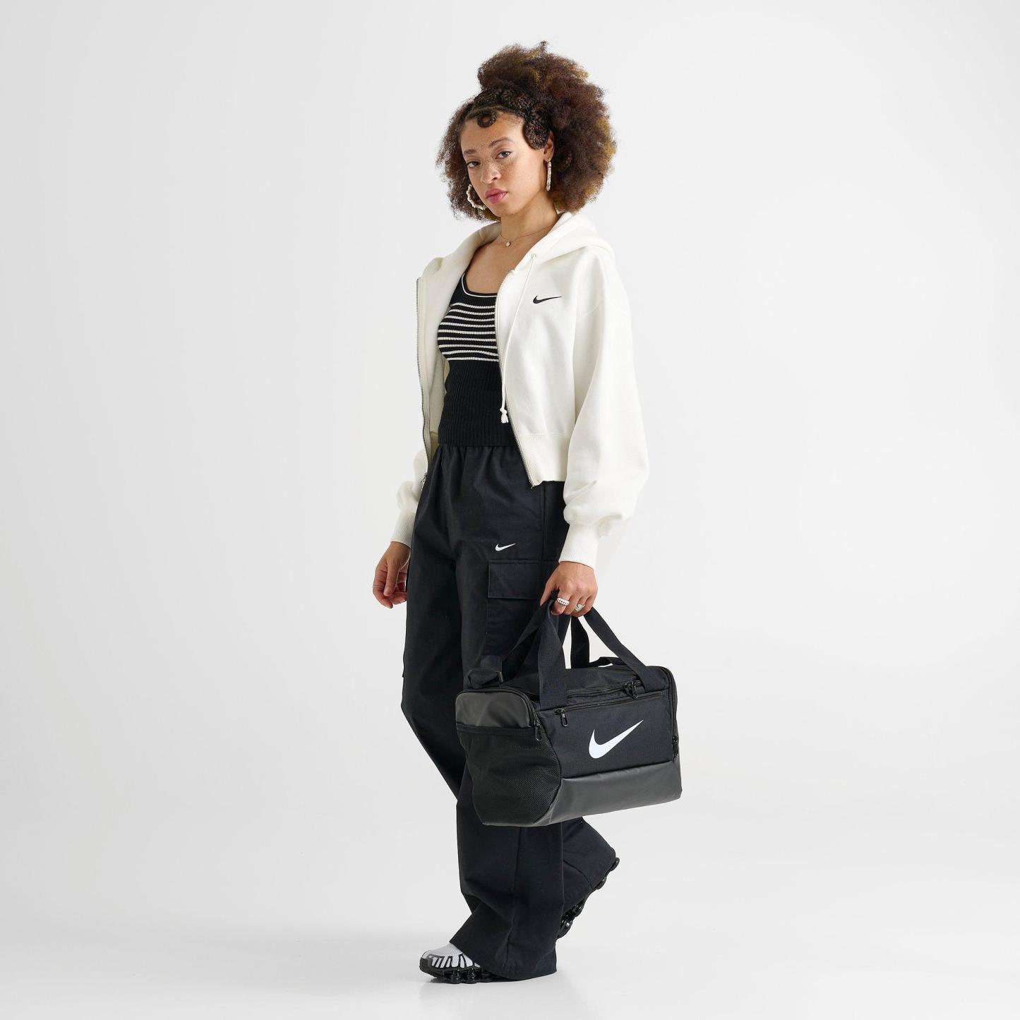 Nithtke Brasilia 9.5 Training Extra Small Duffel Bag (25L) - Black/Black/White