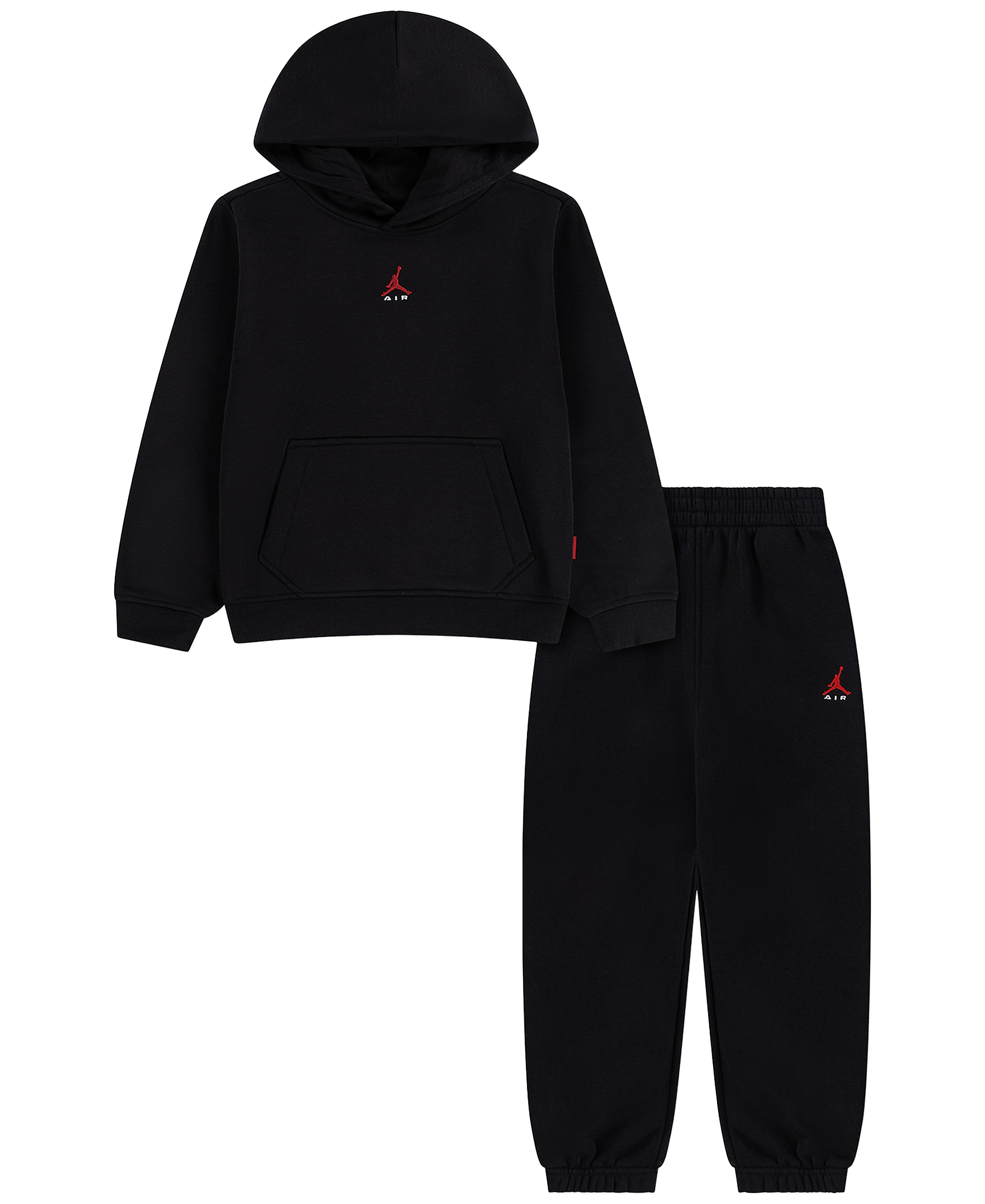Jordan Boys' 4-7 Long-Sleeve Hoodie and Pants, 2-Piece Set - Black