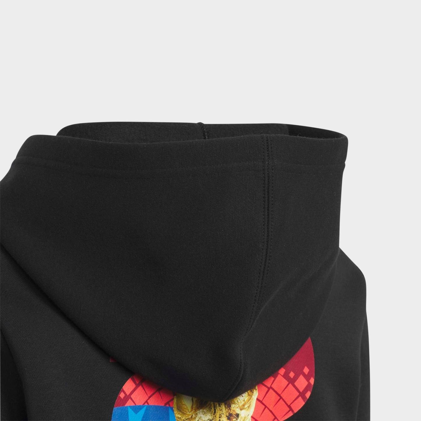 Big Kids' adidas FIFA World Cup 26 Match Ball Pullover Hoodie - Black - view 4