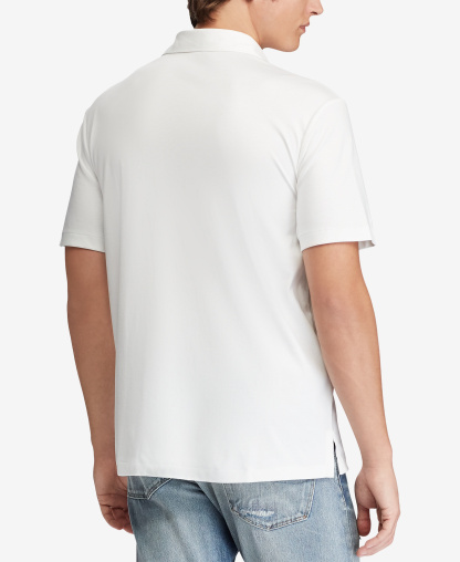Polo Ralph Lauren Men's Classic-Fit Soft Cotton Polo Shirt - White