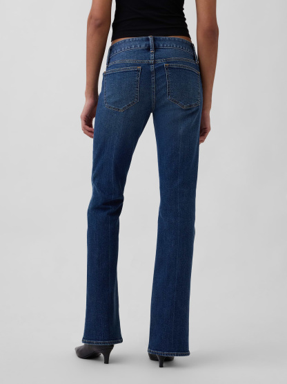 Low Rise Long & Lean Jeans - Medium wash
