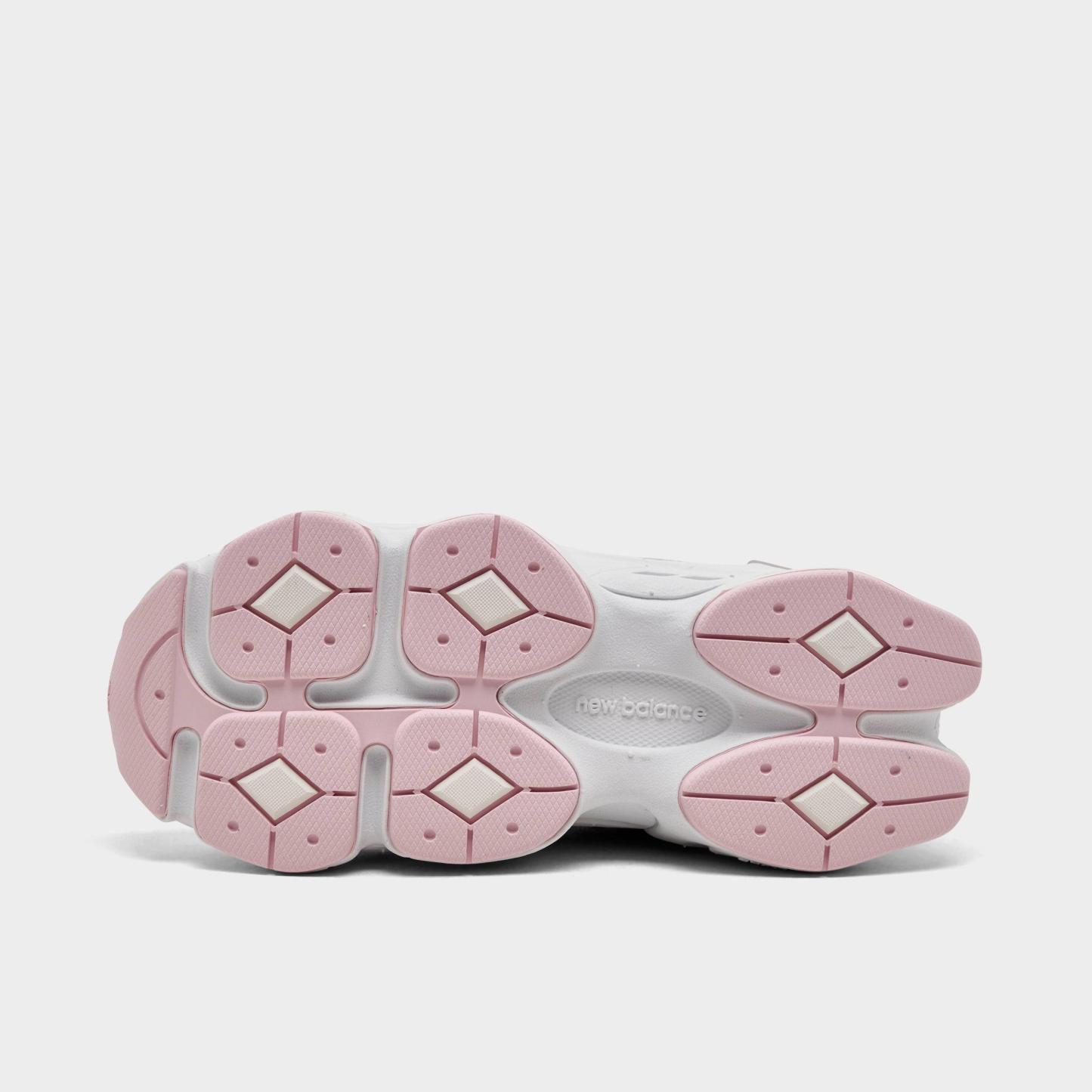 Girls' Little Kids' New Balance 9060 Casual Shoes - Pink/Grey - view 6