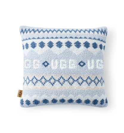 UGG® Polaris Knit Pillow, 20" x 20" - Light Blue