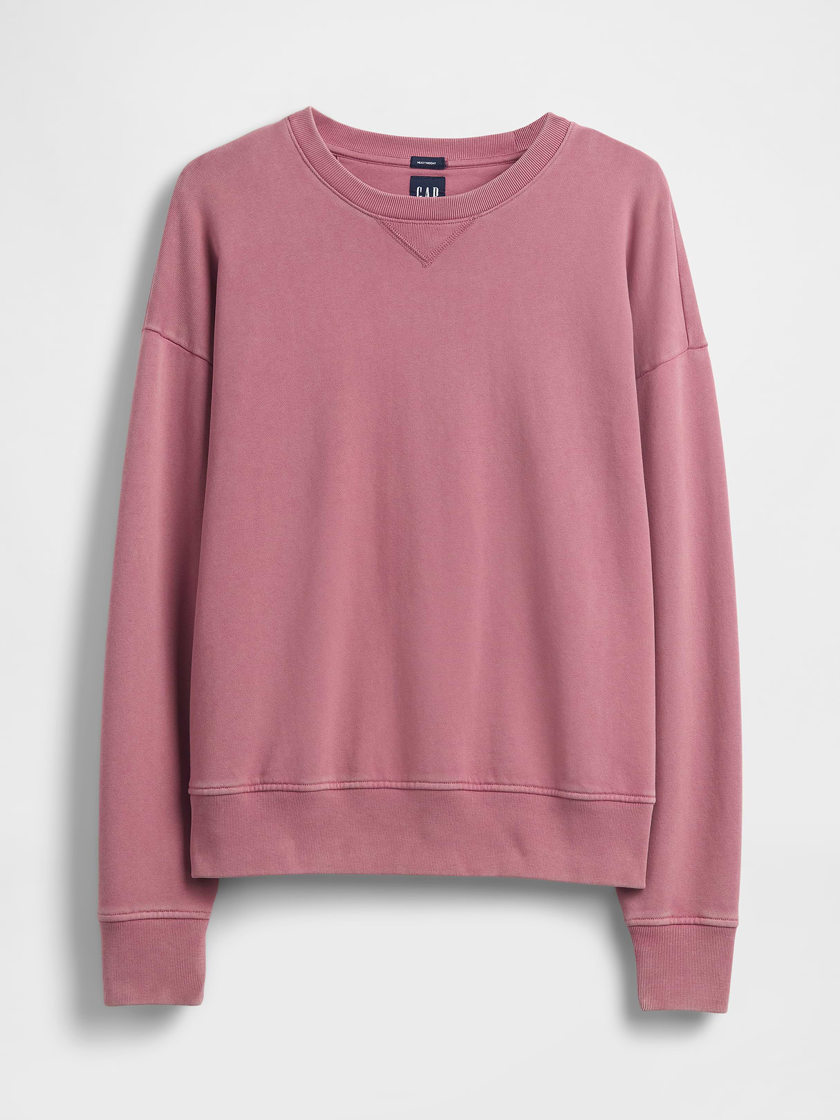 Adult Heavyweight French Terry Oversized Sweatshirt - painted rose