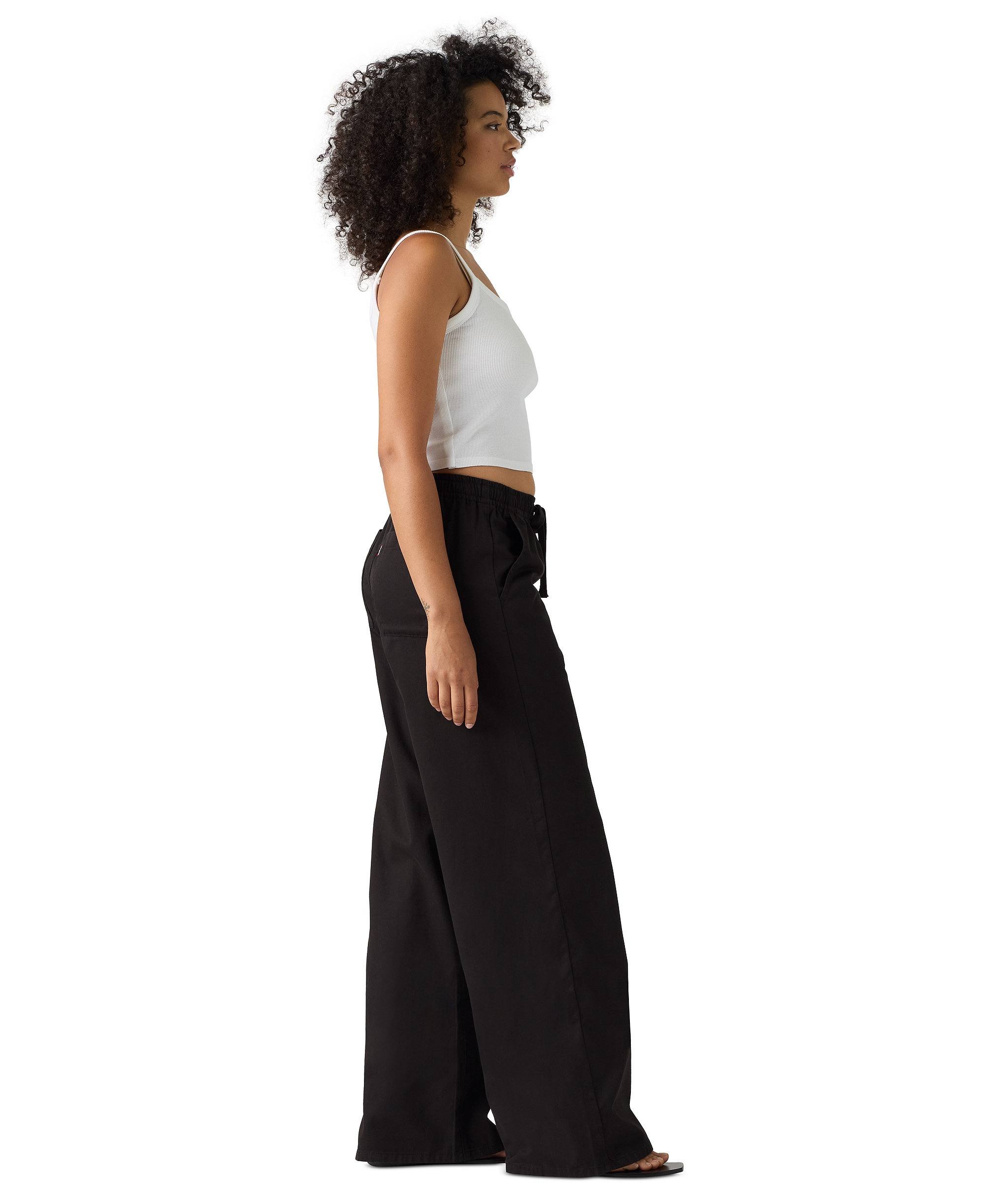 Levi's Women's Essential Wide-Leg Pants - Meteorite