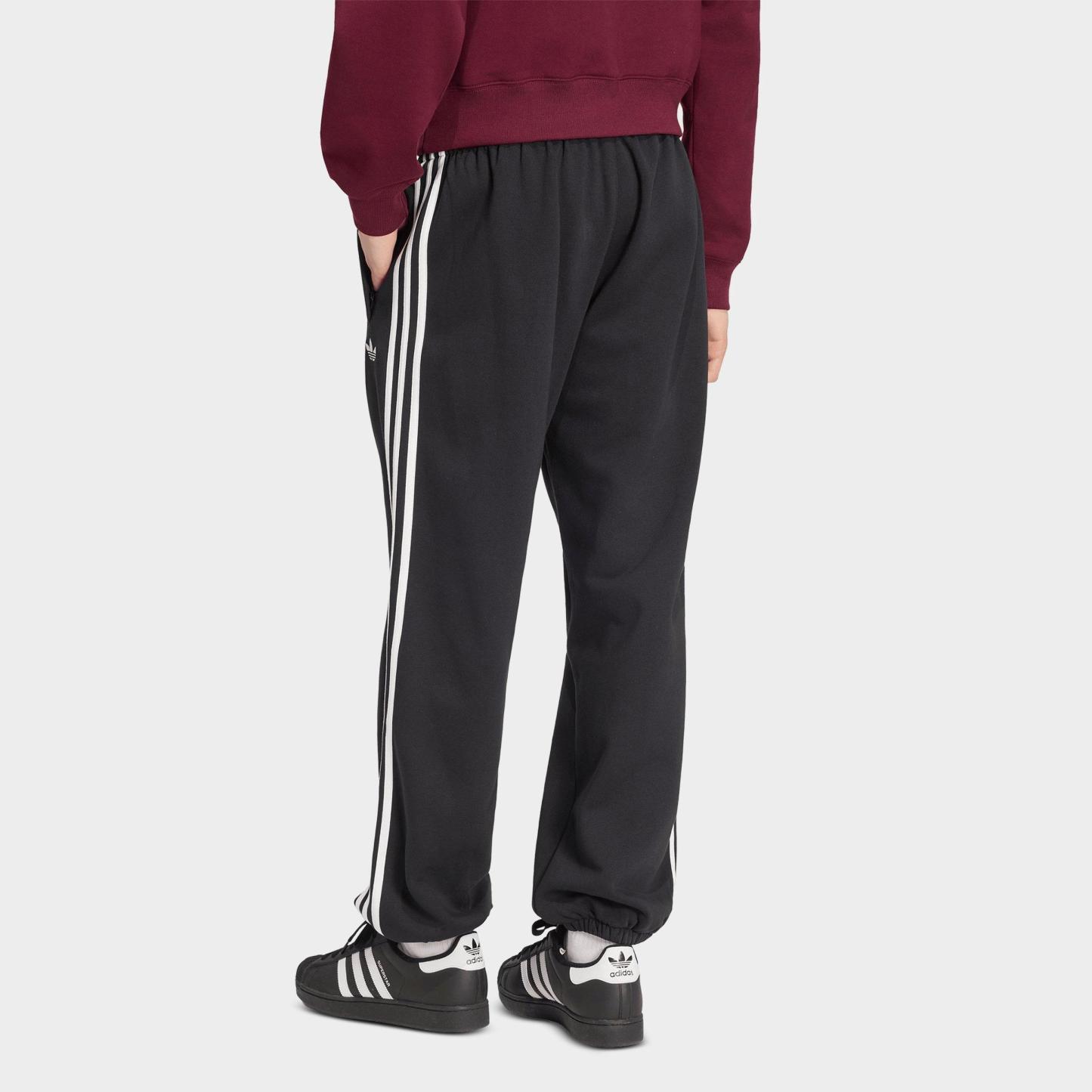 Men's adidas Originals Adicolor 3-Stripes Cuffed Sweatpants - Black