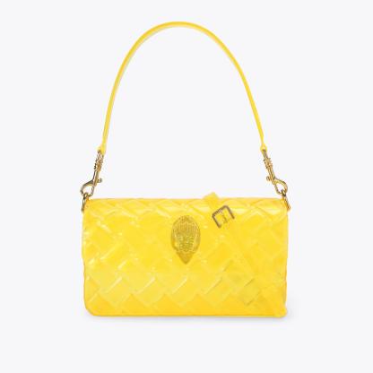 Kurt Geiger London Kensington Jelly Shoulder Bag - Yellow