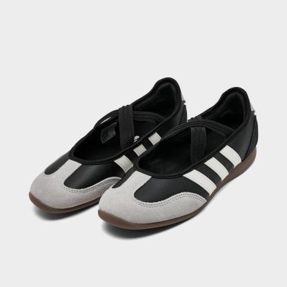 Women's adidas Barreda Mary Jane Casual Shoes - Core Black/Core White/Gum - view 2