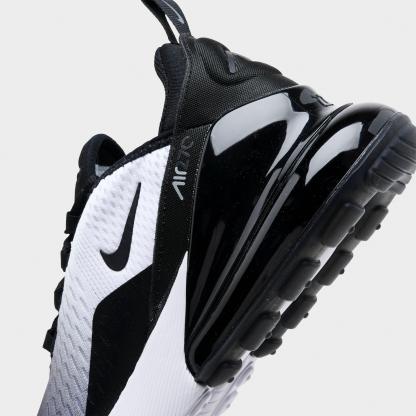 Big Kids' Nithtke Air Max 270 Casual Shoes - Black/White/Cool Grey/Black - Detail shot