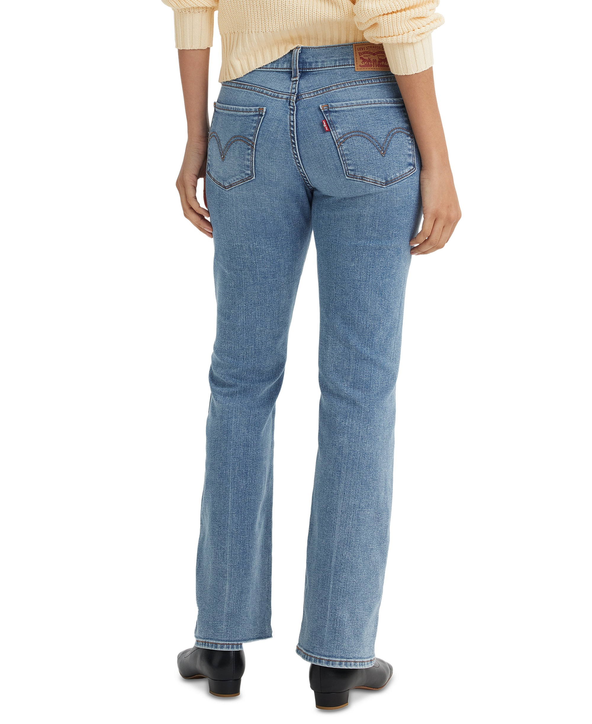 Levi's Women's Casual Classic Mid Rise Bootcut Jeans - Rare Form