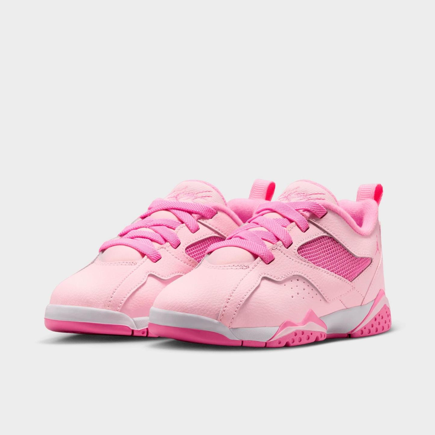 Little Kids' Air Jordan MVP 92 Basketball Shoes - Pink Foam/White/China Rose - view 2