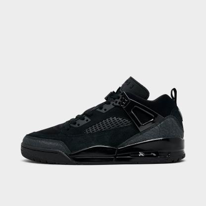 Men's Jordan Spizike Low Casual Shoes - Black/Black/Anthracite - view 1