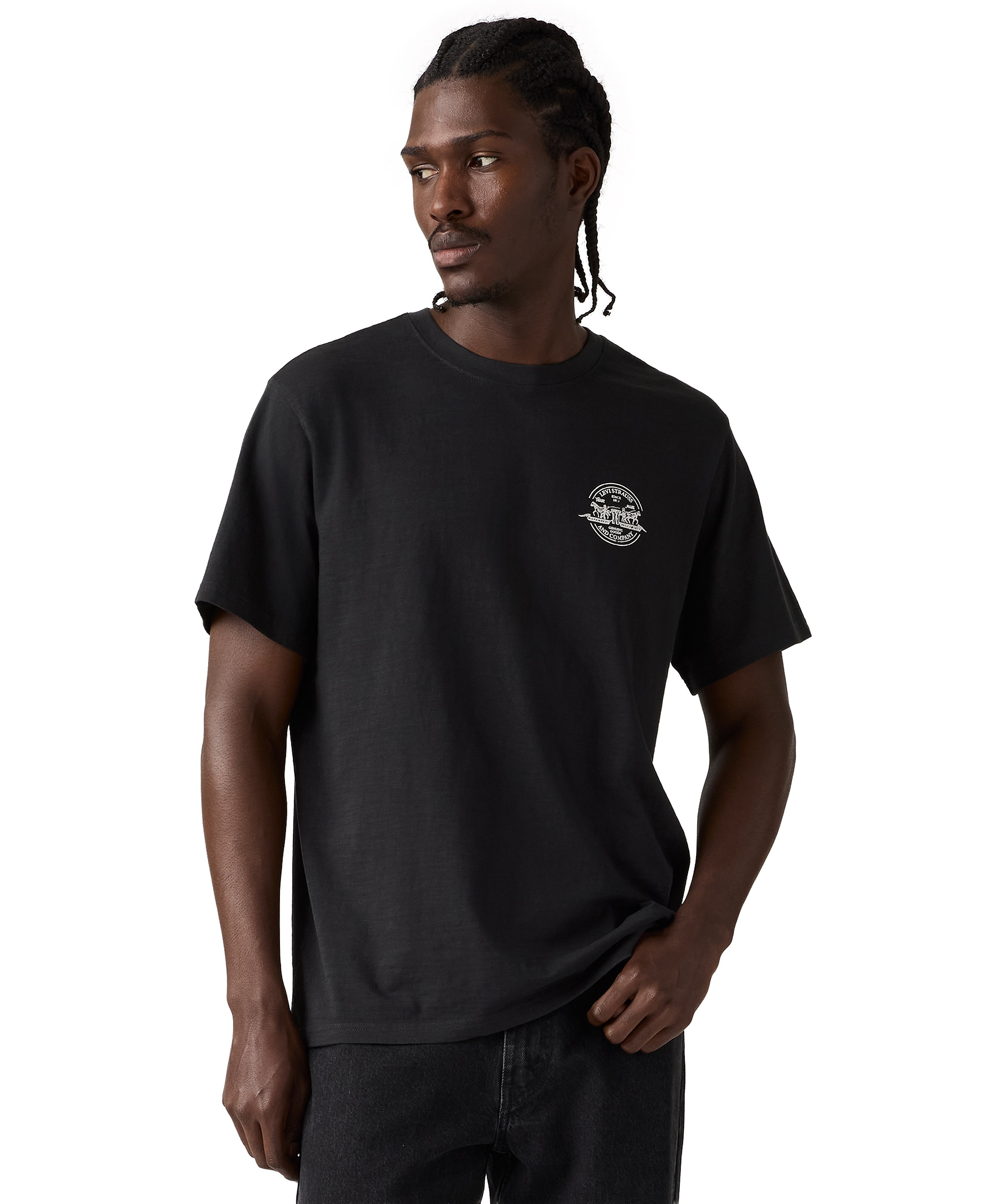 Levi's Men's Signature Graphic T-Shirt - Black