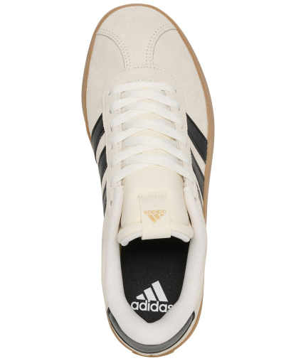 adidas Women's VL Court 3.0 Sneakers from Finish Line - Black, White, Gold