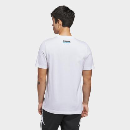 Men's adidas Soccer FIFA World Cup 26™ Host City Houston Graphic T-Shirt - White - view 3