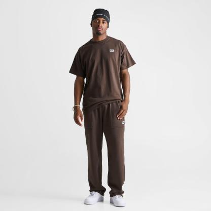 Men's Nithtke Sportswear Swoosh Box T-Shirt - Baroque Brown/Sail