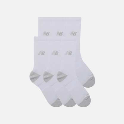 New Balance Active Crew Socks 6 Pack, LAS65201WT