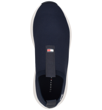 Tommy Hilfiger Women's Ada Lightweight Knit Slip-On Sneakers - Dark Blue/White