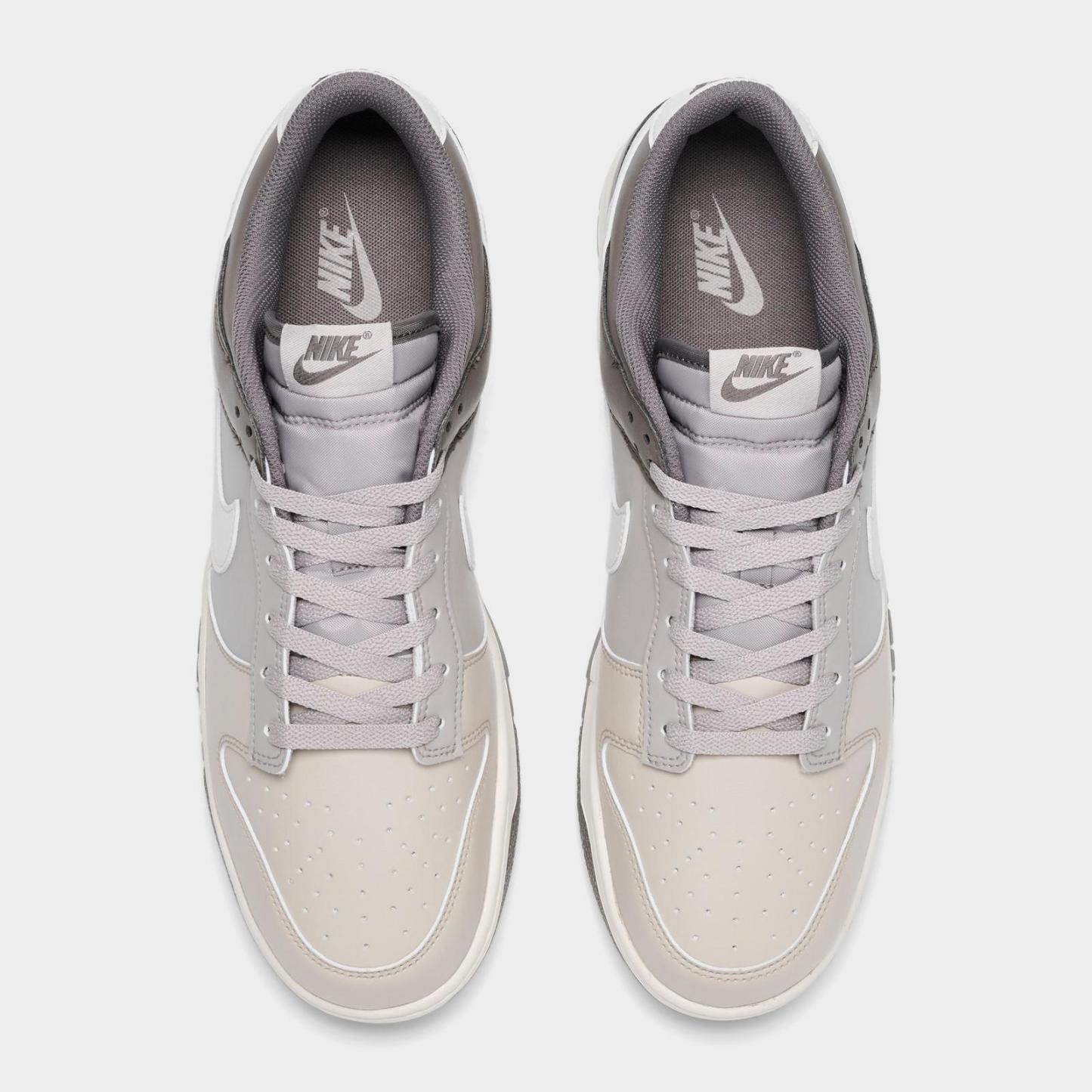 Men's Nike Dunk Low Retro Casual Shoes - College Grey/Cream II/Phantom/Cave Stone