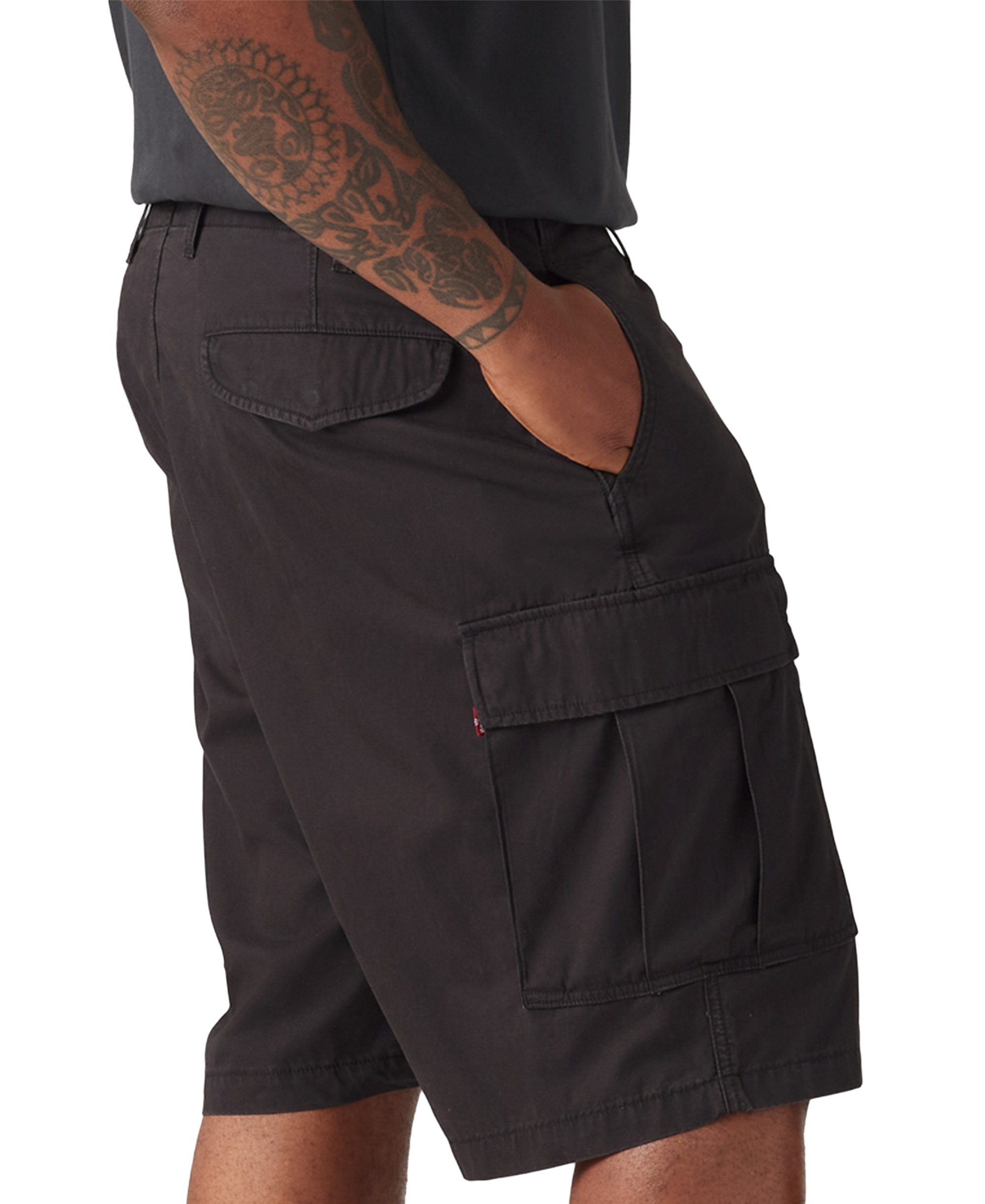 Levi's Men's Big & Tall Carrier 9" Shorts - Meteorite