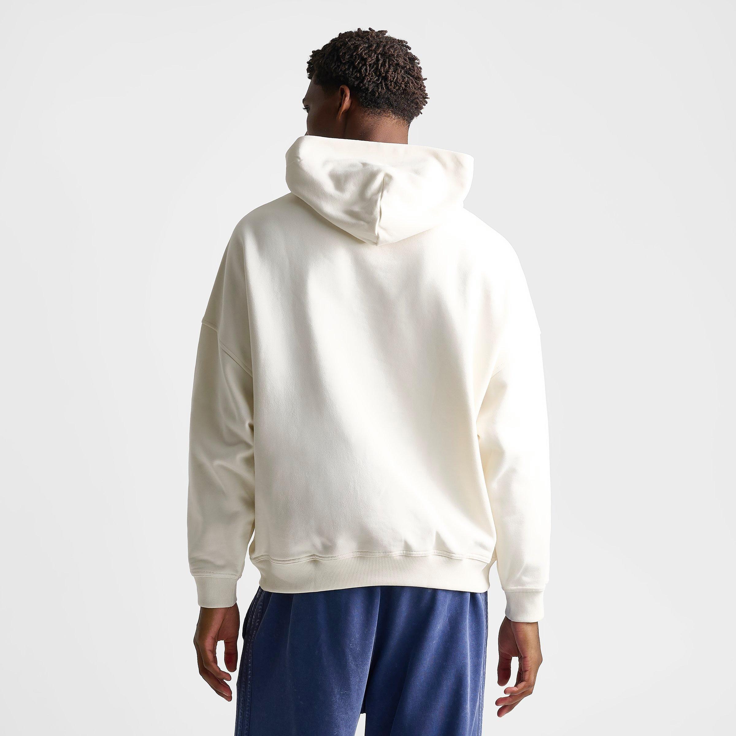 Men's adidas Originals adiSignature NY Fleece Pullover Hoodie - Off White